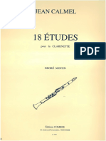 Calmel, 18 Estudios