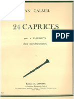 Calmel, 24 Caprichos