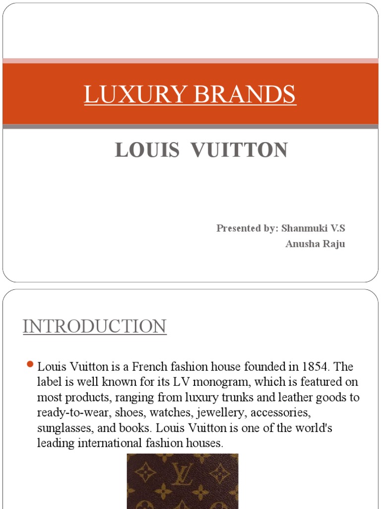 Comparing Luxury and NonLuxury Brand Strategies An Analysis of Louis