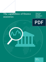 The Capabilities of Finance Ministries: Philipp Krause Sierd Hadley Shakira Mustapha Bryn Welham