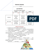 Fiche de Travail - Les Partitifs