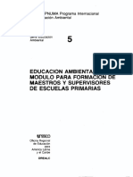 05 Modulo Para Formacion de Maestros y Supervisores de Ensenanza Primaria