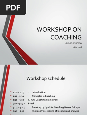 Coaching
