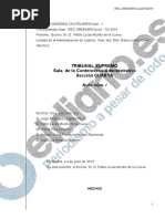 Auto del Supremo sobre la exhumación de Franco 