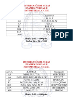 Aulas Parcial I