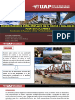 criterios estructurales para diseño y análisis de puentes colgantes