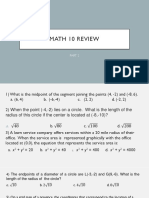 Math 10 Review