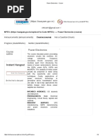 Power Electronics - Course NPTEL