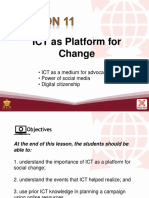 L11 ICT As Platform For Change