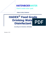 MSDS Hadex