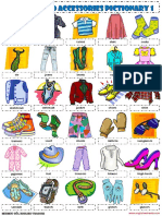 Cours Clothes30 Englishwsheets