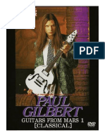 Paul Gilbert - Guitars From Mars - Front