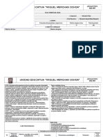 Planificación anual de Educación Física en 1er grado de Básica