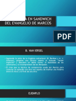 Estructura en Sandwich Del Evangelio de Marcos