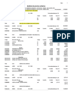 Analisis de Costos Unitarios Resumen