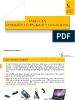 PPT Matrices y Operaciones COMMA ING at 18 2