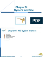 File-System Interface: Silberschatz, Galvin and Gagne ©2011 Operating System Concepts Essentials - 8 Edition