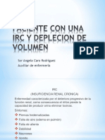 Paciente Con Una Irc y Deplecion de Volumen