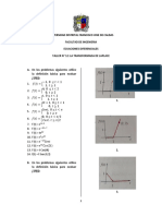 Taller #12 Ecuaciones Diferenciales