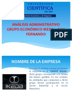 Análisis Administrativo (Grupo Económico Ikeda – San Fernando)