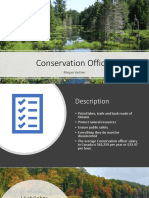 Conservation Officer Presentaion