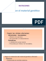 Biologia Mutaciones