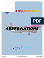 A320 - Abbreviations List - Iss-03 - May 2016