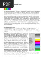 As Cores e Seus Significados