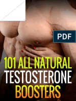 101 All Natural Testosterone Boosters Bonus