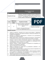 Analista 420-05 Dirección de Infraestructura Tecnológica 3