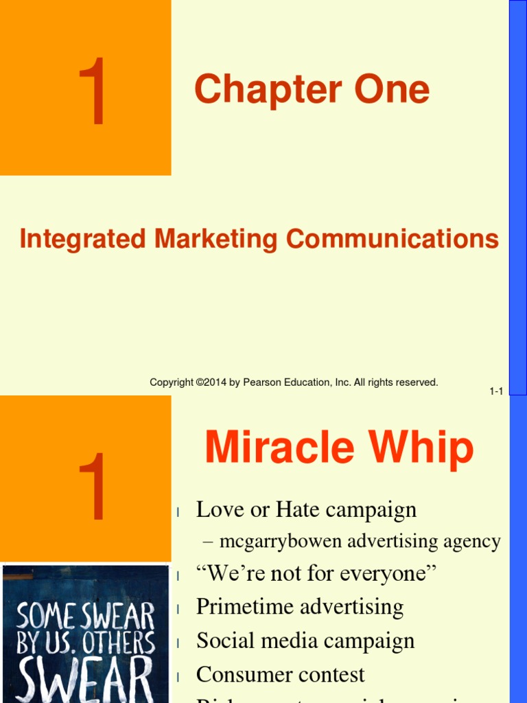 Chapter One: Integrated Marketing Communications | PDF | Marketing ...