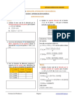 Métodos numéricos para ingeniería: Diferenciación numérica