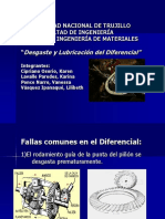 Desgaste y Lubricacion Del Diferencial