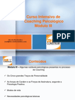 Curso Intensivo de Coaching Módulo III