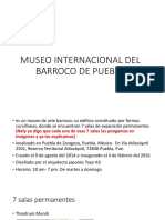 Museo Internacional Del Barroco de Puebla