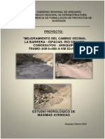 Informe Hidrologia Yanaquihua Vr2 PDF