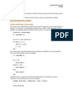 Estructuras de Control MatLab