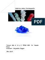 Secuencia Didáctica Sobre Cristalografía 2019 PDF