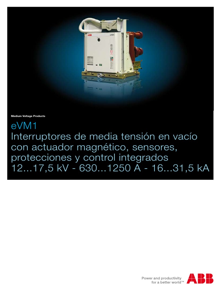 ABB - Selección Interruptores M.T | PDF | Electrónica | Corriente eléctrica