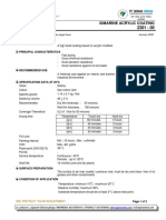 Simarine Acrylic Coating Data Sheet