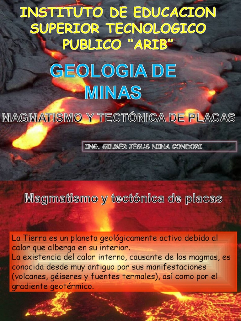 Magmatismo y formación de rocas ígneas | PDF | Magma | Roca ígnea
