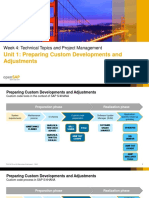Technical Topics and Project Management (OpenSAP s4h11 Week 04 All Slides)