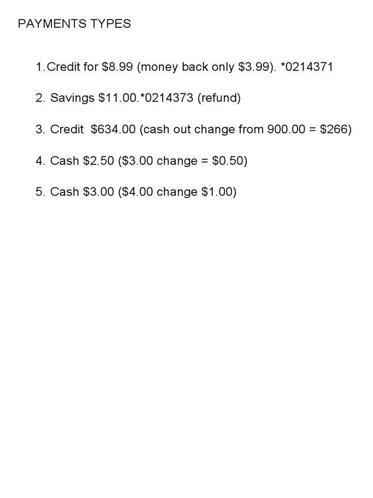 Card Payments | PDF