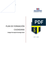 Plan de Formación Ciudadana DS 2017 - 2018