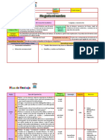 Plan Quincenal Del Mes de Septiembre Preescolar