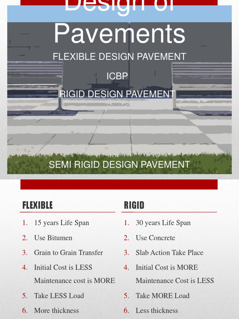 Flexible vs. Rigid Pavement Design Guide | PDF