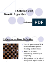 N-Queens Solution With Genetic Algorithm: by Mohammad A. Ismael