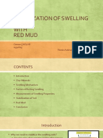 Stabilization of Swelling Soil