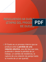 Resolviendo Mi Duelo Etapas Del Proceso de