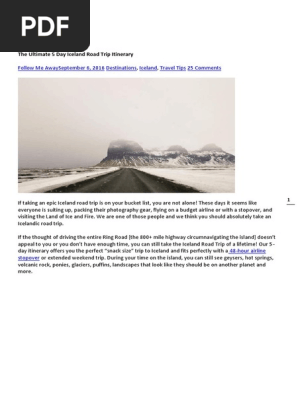 Iceland Road Trip 4